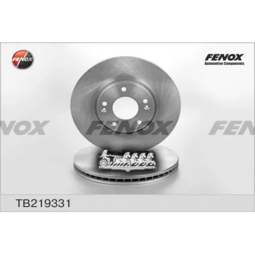 Диск Тормозной Hyundai/Kia Ix35/Sonata/Tucson/Sportage 04- 300*47*28*5 Пер. FENOX 