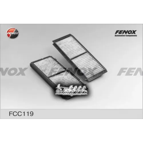 Фильтр Салона Mazda 3 09- (Упак.2шт.) FENOX 