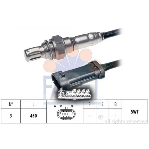 Датчик Кислорода Facet 10.8251