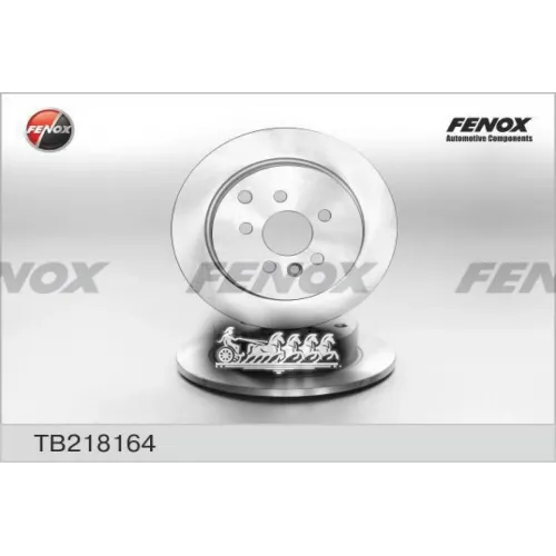 Диск Тормозной Land Rover Freelander 06- Задн. FENOX 