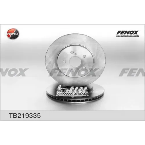 Диск Тормозной Lexus Rx 03- Передн. FENOX 
