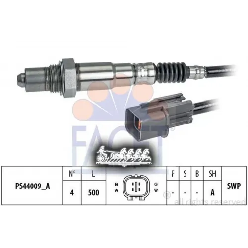 Датчик Кислорода Facet 10.8343