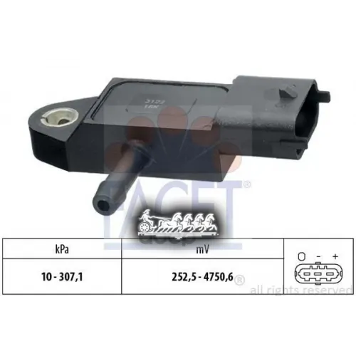 Датчик Давления Воздуха Facet 10.3348