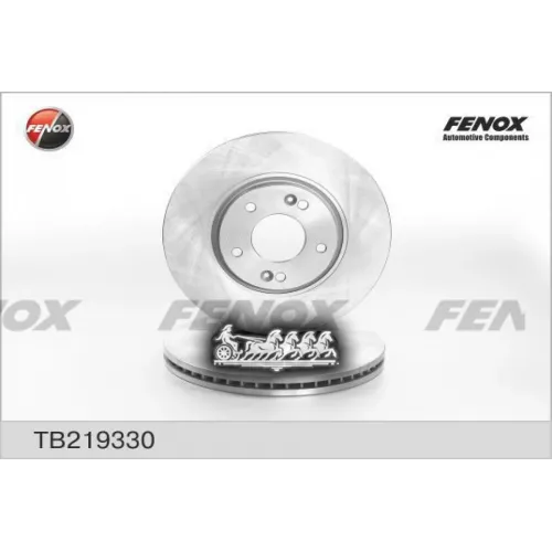 Диск Тормозной Hyundai I30 07- R16/Kia Ceed 12- Передний Вент.d 300Мм. FENOX 