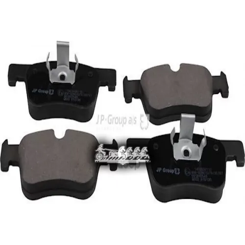 Комплект Тормозных Колодок, Дисковый Тормоз JP Group 