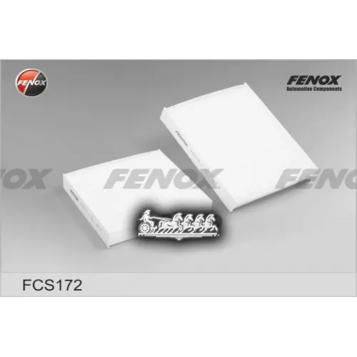 Фильтр Салона Peugeot 207 06- (Упак.2шт.) FENOX 