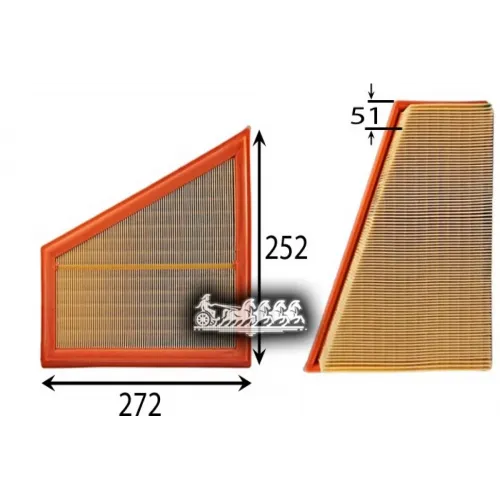 Фильтр Воздушный Bmw 5(F10)/X1(E84) 11- 2.0 JS Asakashi 