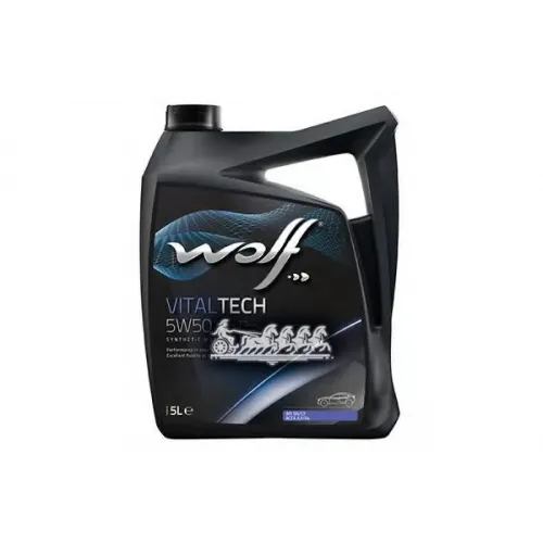 Wolf Wolf Vitaltech 5W50 A3/B4 Sn/Cf Масло Моторное Синт. (5L)