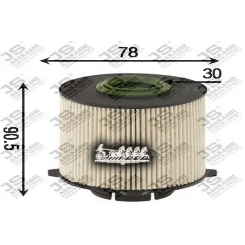 Фильтр Топл.opel Astra J/Insignia 1.3/1.7 Cdti JS Asakashi 