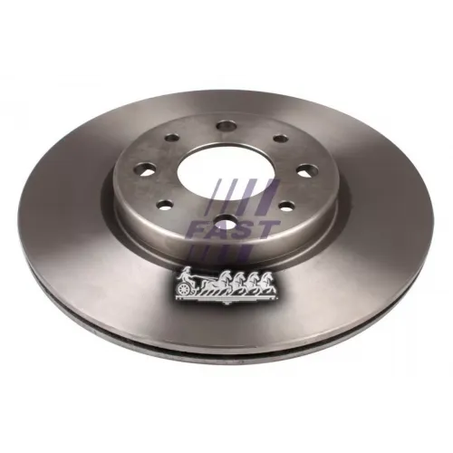 Диск Тормозной Fiat Doblo 00> Перед Лев/Прав Нипель FAST 