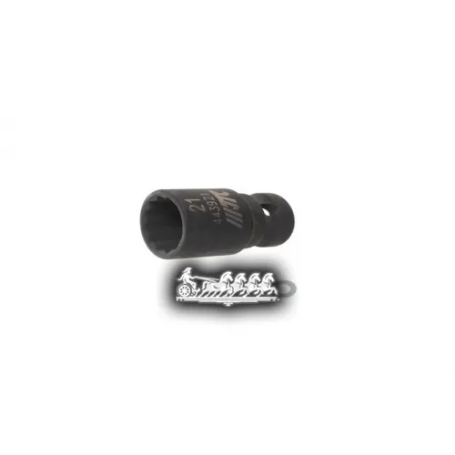 Головка Торцевая Ударная 12-Гранная 1/2 Х 21Мм. Длина 38Мм JTC 