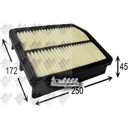 Фильтр Воздушный Kia Cerato 06- 1.6 JS Asakashi 