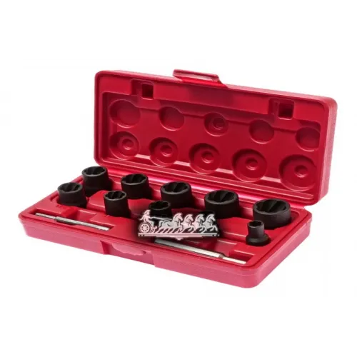 Набор Головок Для Поврежденных Болтов И Гаек 8-21Мм (В Кейсе) 12 Предметов JTC 