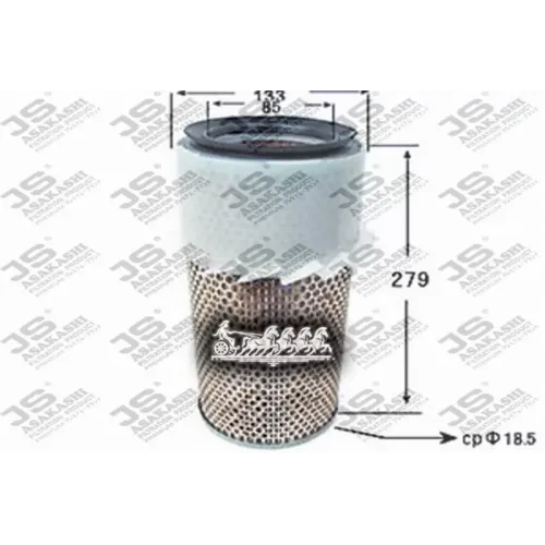 Фильтр Воздушный Mitsubishi Pajero 82- JS Asakashi 