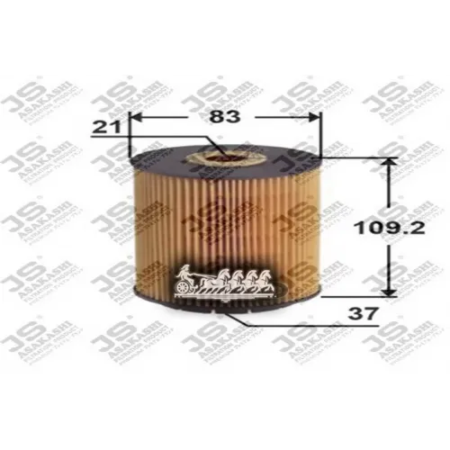Фильтр Масляный Audi A6/A8/Q7/Vw G3/T5/Passat/Sharan/Touareg 2.3-4.2 JS Asakashi 