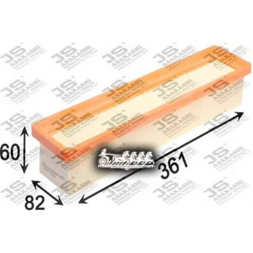 Фильтр Возд.renault Sandero,Kangoo, 1.2 2001=> JS Asakashi 