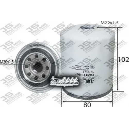 Фильтр Топливный Kia Sportage 97- 2.0 JS Asakashi 