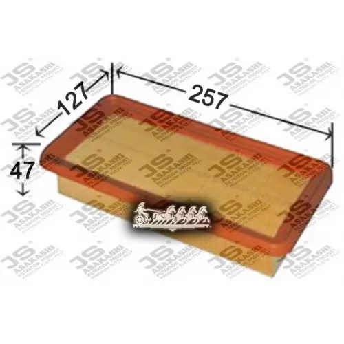 Фильтр Воздушный Hyundai Getz -09 JS Asakashi 