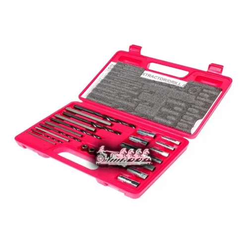 Набор Экстракторов 5-16Мм Для Болтов С Сорванной Внутренней Резьбой (В Кейсе) 25 Предметов Jtc /1/24 JTC JTC-4733