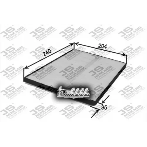 Фильтр Салона Opel Astra J/Insignia 08- JS Asakashi 