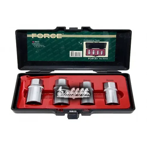 Набор Шпильковертов 6-12Мм 4Пр FORCE 