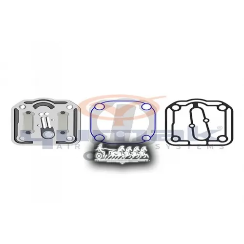 Ремкомплект Компрессора Mercedes Плита. Прокладки (Knorr Ii38147f0064) Yumak 