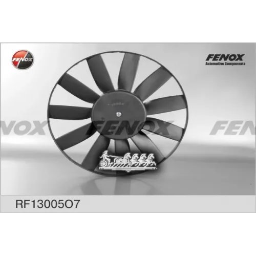Вентилятор Радиатора Gaz Volga 3110/Gazelle 2705/3302 Zmz406 38.3780 FENOX 