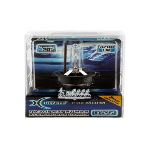 Ксеноновая Лампа D2s Premium Яркость +20 (4300К) (Упаковка 1 Шт.) Xenite 