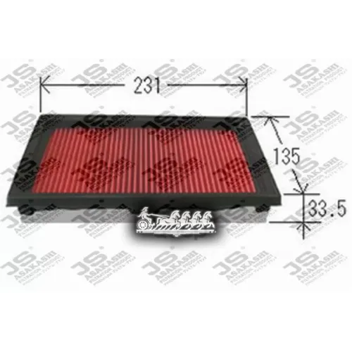 Фильтр Воздушный Nissan Micra/Note/Tiida/Qashqai 05- JS Asakashi 