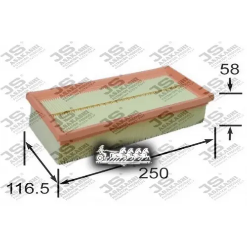 Фильтр Воздушный Mitsubishi Colt 04- JS Asakashi 