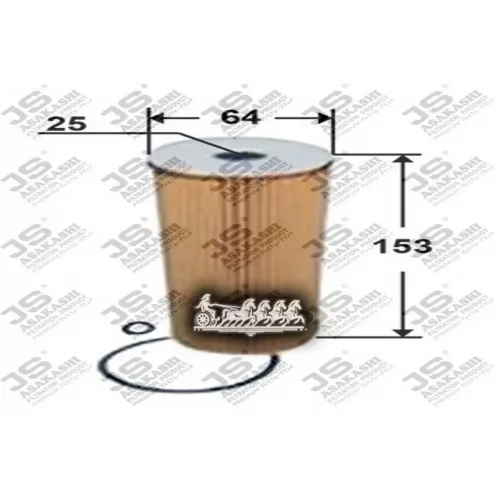 Фильтр Масляный Vag A4/A6/Octavia/G4/Passat/Sharan 1.9D-2.5D/Ford Galaxy 1.9D JS Asakashi 