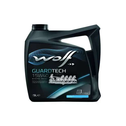 Wolf Масло Моторное Guardtech 15W40 Shpd 5L