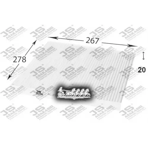 Фильтр Салона Nissan Murano/Teana JS Asakashi 