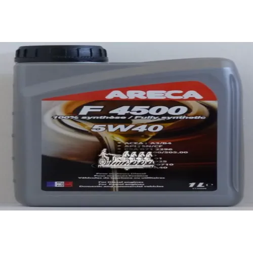 Areca Areca F4500 Essence 5W40 Sn/Cf A3/B4 Масло Моторное Синт. (1L)