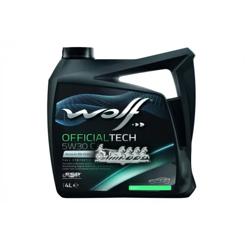 Wolf Масло Моторное Officialtech 5W30 C4 4L
