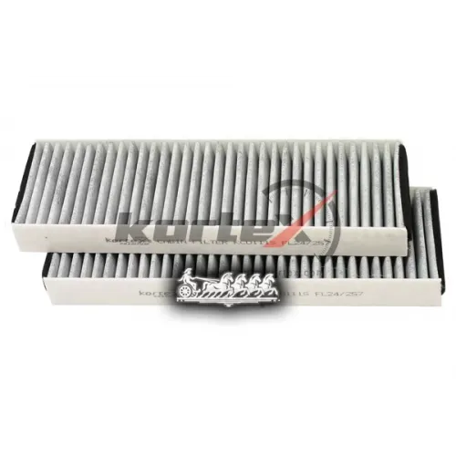 Фильтр Салонный Audi A6 04- (Угольный)(К-Т 2Шт) KORTEX 