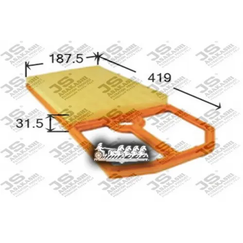 Фильтр Воздушный Vw Golf 4/Lupo/Polo 1.4 JS Asakashi 
