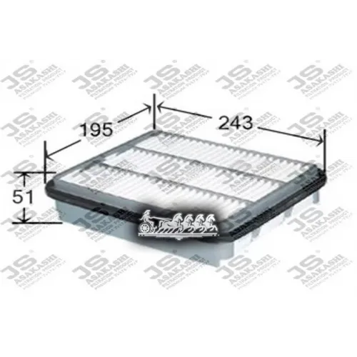 Фильтр Воздушный Hyundai Hg 3.0V6 12/98- JS Asakashi 