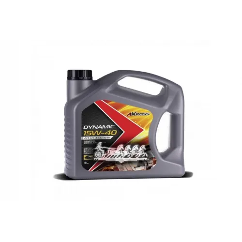 AKross Akross Dynamic 15W-40 Ch-4/Cg-4/Sj Масло Моторное Минеральное 4L