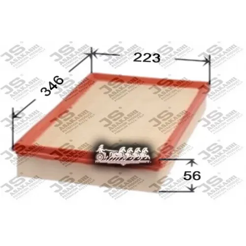 Фильтр Воздушный Vw Passat JS Asakashi 