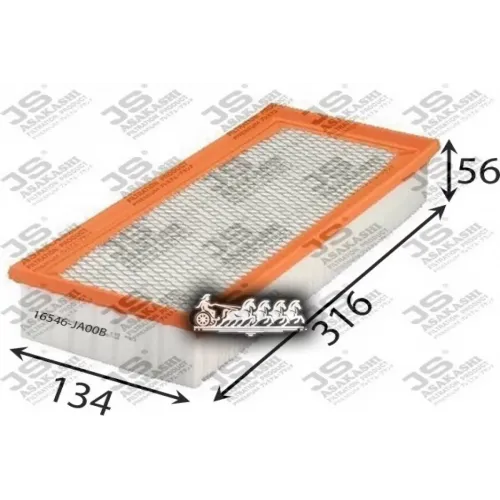 Фильтр Воздушный Nissan Teana(J32r) JS Asakashi 