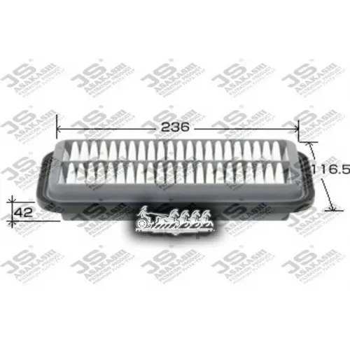 Фильтр Воздушный Mitsubishi I 06- 0.7 JS Asakashi 