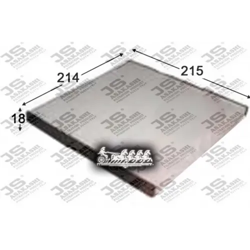 Фильтр Салона Toyota Yaris/Previa/Land Cruiser 120 03- JS Asakashi 