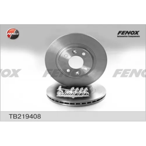 Диск Тормозной Renault Logan Ii/Sandero Ii/Clio Iv 12- Передний Вент. D 258Мм. FENOX 