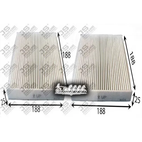 Фильтр Салона Bmw X3(F25/G01) 10- 2.0 JS Asakashi 