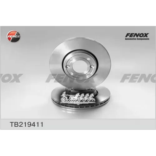 Диск Тормозной Renault Kangoo 08- Передний Вент.d 258Мм. FENOX 