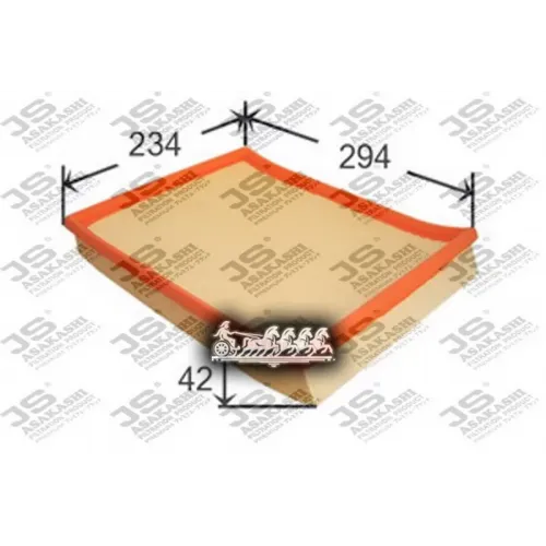 Фильтр Воздушный Opel Zafira/Astra G/H 1.2-2.2D JS Asakashi 