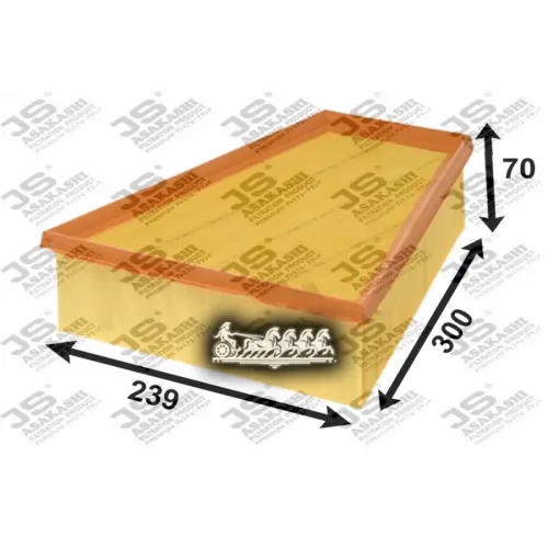 Фильтр Воздушный Ford Mondeo/S-Max/Galaxy/Volvo S80/V70 1.6-2.3 JS Asakashi 