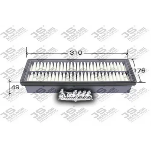 Фильтр Воздушный Mazda 6/Cx-7 2.2/2.3 05- JS Asakashi 