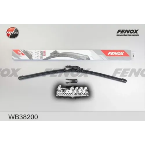 Щётка Стеклоочистителя 38См (15) Бескаркасная FENOX 
